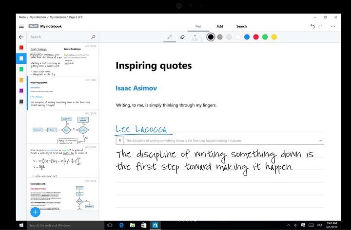 best note taking apps for windows 10